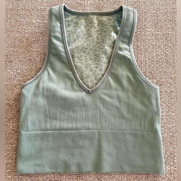 Athleta Reversible Aurora Crop Rib Tank | XS - Picture 6 of 8